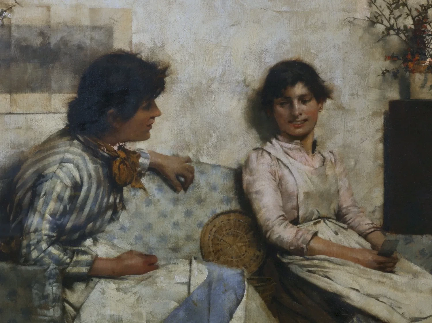 Il consiglio dei tre - dettaglio